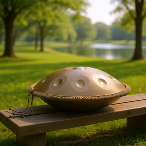 DB Wholesale Handpan Drum 22 pouces 9 notes Ré mineur, Tambour à main en acier inoxydable, Instrument de musique professionnel - Product Image 2