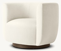 Canapé simple en tissu avec accoudoirs, base en chêne, meubles de salon décontractés, fauteuil moderne et moelleux