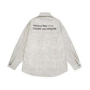男式图案府绸纽扣衬衫 100% 棉 长袖休闲大码宽松版型秋季透气 6XL 7XL - Product Image 5