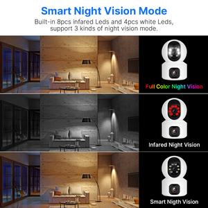 Cámara IP XM <span class=keywords><strong>ICsee</strong></span> 4MP de Doble Lente con Audio Bidireccional, Visión Nocturna, Interior, Tipo Bala, P2P, Inalámbrica, WiFi, PTZ, CMOS, Tarjeta de Memoria en la Nube, 1 Año - Product Image 6
