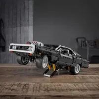 1:13 échelle technique Dodge chargeur voiture de course bloc de construction modèle Moc 42111 rapide furieux jouet garçons 1077 pièces en plastique brique cadeau