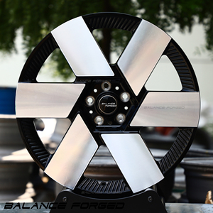 ล้อฟอร์จ EV รุ่น Future Style แบบ <span class=keywords><strong>2</strong></span> สี หน้าเจียรเงา ขอบ 5x112 สำหรับรถยนต์ไฟฟ้า ซีดาน SUV Ford Mach-E Chevy Bolt Polestar <span class=keywords><strong>2</strong></span> - Product Image 5