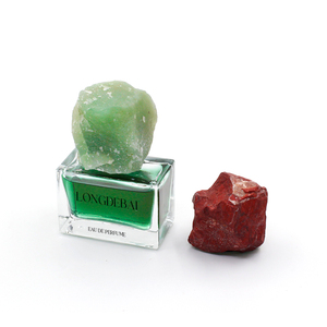 Nuevo Diseño Personalizado de Botellas de Perfume de Vidrio Transparente de Lujo de 30 ml, 50 ml y 100 ml con Tapas de Piedras de Colores - Product Image 4