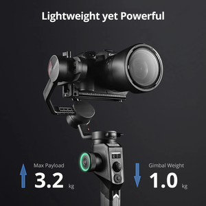Moza AirCross <span class=keywords><strong>2</strong></span>ไม้กันสั่นกล้อง<span class=keywords><strong>3</strong></span>แกน,สำหรับ Mirrorless BMPCC 4K Canon DSLR VS DJI RONIN SC S AK2000 CRANE <span class=keywords><strong>3</strong></span> <span class=keywords><strong>2</strong></span> - Product Image 5