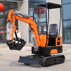Mini-excavatrice compacte avec flèche renforcée et forte capacité de franchissement pour terrains accidentés - Product Image 1