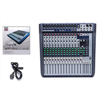 Table de Mixage Analogique Compacte Soundcraft Signature 16, Console de Mixage 16 Canaux Soundcraft avec Effets et USB pour Scène/Concert
