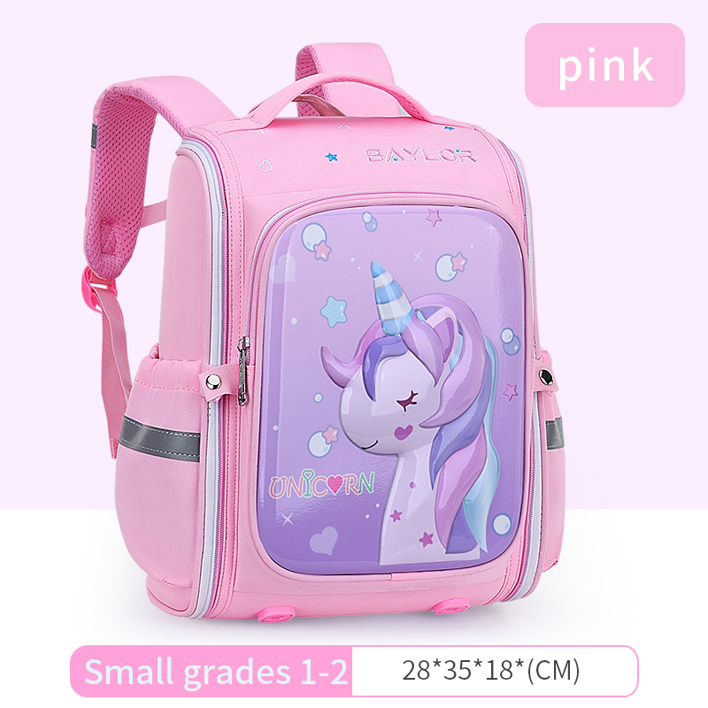 Unicornio colorido-rosa-pequeño