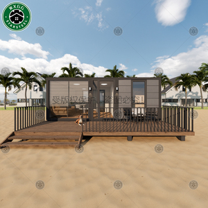 Casa Contenedor Plegable y Expandible Certificada de 20 y 40 pies, Residencia Móvil Prefabricada Tipo Granny Flat - Product Image 3