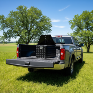 Caja de aluminio para herramientas de 33 x 19 x 18 pulgadas para camioneta o remolque utilitario - Product Image 2