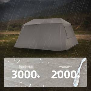 Tente de toit Ridge 13 en gros d'usine, entièrement automatique, imperméable, en aluminium épaissi avec revêtement argenté, ouverture rapide, double, deux chambres - Product Image 2