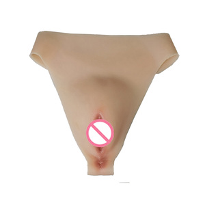 Culotte en silicone effet vagin, string dissimulant le gaff, pour transgenres, drag queens, sissy, sous-vêtements sexy - Product Image 1