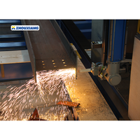 Machine de découpe et de perçage automatique de poutres métalliques en tôle par laser CNC pour le métal