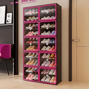 <span class=keywords><strong>Scarpiera</strong></span> Ant Box a più livelli salvaspazio di grande capacità per ingressi e corridoi interni, mobile moderno minimalista per la casa - Product Image 1