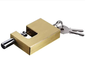 鉄製南京錠,特注ヘビーデューティ防錆銅コアセキュリティロック長方形 - Product Image 1