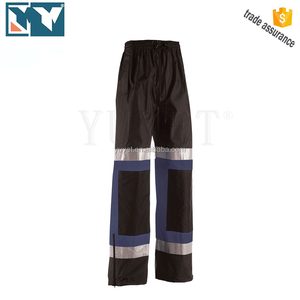 Manteau de pluie réfléchissant, de couleur Orange marine, à deux tons - Product Image 4
