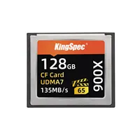 KingSpec dernier produit 3D TLC NAND compact flash 4K 6K 8K vidéo 64 go carte mémoire cf pour appareil photo