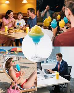 Máquina de Granizados de 1.6 Galones (3L*2) para Uso Comercial y Doméstico, Máquina de Bebidas Congeladas sin Hielo para Margaritas, para Fiestas/Bares - Product Image 5