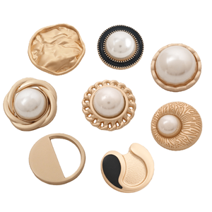 Tùy Chỉnh Botones Kim Loại Brass Khắc Logo Kẽm Hợp Kim Vàng Vải Nút Phù Hợp Với Blazer Nút Áo May Shank Nút Cho Quần Áo - Product Image 2