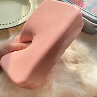 Jouet Squishy en Mousse PU, Gâteau Réaliste en Pâte de Taro Violette, à Remontée Lente, Satisfaisant ASMR