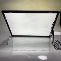 Dropshipping Led Slim A3 Poster Insert Light Box Led Backlit Aluminium Frame Menu Board