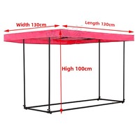 Auvent de voiture pliable en métal pour extérieur, idéal pour camping-car, marché et usage en camping - Grande taille
