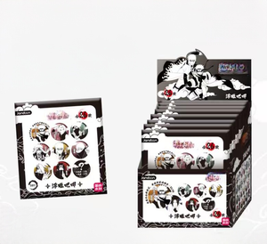 Caja de 12 unidades de coleccionables ninja de anime japonés al por mayor, Jandoon NA-RU <span class=keywords><strong>Shinobi</strong></span> World Ethereal Vision, con insignia en relieve, tipo caja sorpresa - Product Image 1