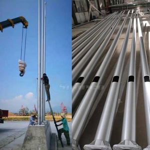 Sparco высокая прочность золото, выполненное из нержавеющей стали, легированной титаном, 304 /316 флагшток 20 футов - Product Image 5