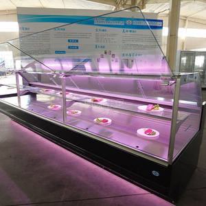 Vitrine Réfrigérée pour Viande Fraîche de Supermarché, Réfrigérateur de Présentation pour Charcuterie, <span class=keywords><strong>Congélateur</strong></span> de Présentation de Viande - Product Image 6