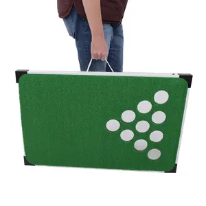 室内室外便携式折叠高尔夫啤酒乒乓球削片游戏板