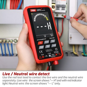Multimètre numérique intelligent TASI TA805A avec écran LCD couleur, 9999 chiffres, batterie au lithium (charge sans fil), usage industriel et domestique - Product Image 4