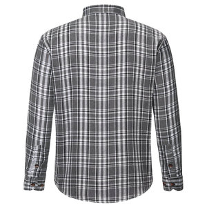 Camisas de Franela para Hombre al por Mayor, Personalizadas, de Alta Calidad, 100% Algodón, Manga Larga, Talla Grande, Diseño a Cuadros, para Otoño - Product Image 2