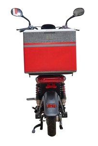 Scooter de 1000W en Oferta con Velocidad de 30-50 Km/h y Autonomía de 30 km para Entrega de Comida, con Cajas Delanteras y Traseras Dobles para Ef - Product Image 3