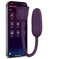 Kabelloser Fernbedienungs-Doppelkopf-Rosen-Vibrator A C G Punkt Weiblicher Masturbator Neuartige Sexspielzeuge