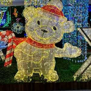 Luz LED con Motivo Navideño 2D para Decoración Exterior, Exhibición Navideña e Iluminación Comercial - Product Image 1