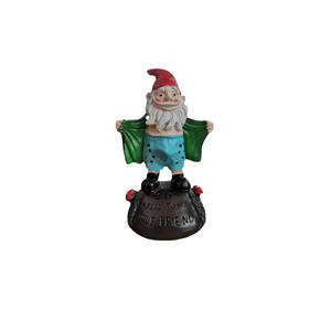Figura Decorativa de Resina de <span class=keywords><strong>Duende</strong></span> Enano con Barba Blanca, para Jardín, Patio, Decoración de Exterior - Product Image 5