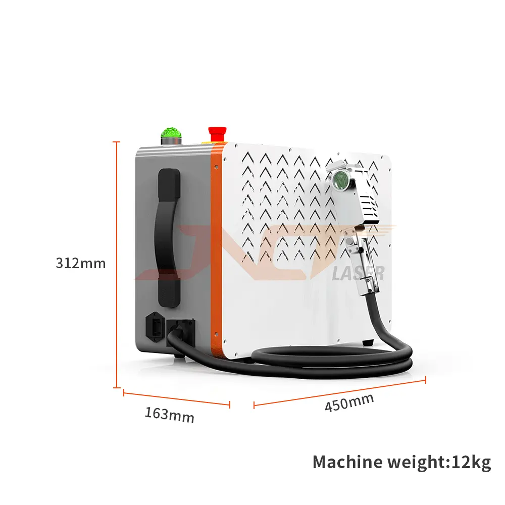 Décapant laser portatif 100w 200w nettoyage métal laser oxyde de bois décapant de peinture décapant de revêtement en poudre italie en vente