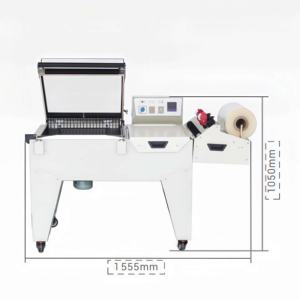 DFM5540 Machine d'emballage thermorétractable <span class=keywords><strong>2</strong></span> <span class=keywords><strong>en</strong></span> 1 combinée avec soudeuse à chaud de type L et tunnel de rétraction - Product Image 3