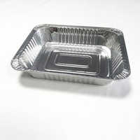 S323AD 3500ml Einweg-Lebensmittelverpackungsbehälter Takeaway-Folienschale Back- und Bratpfanne aus Aluminiumfolie Dampfbehälter