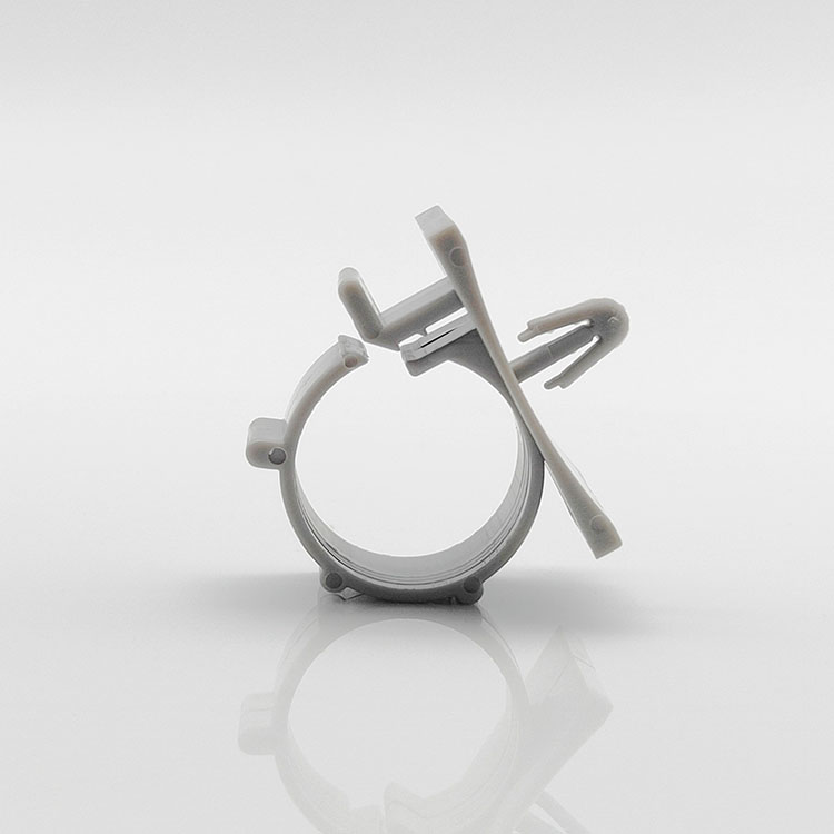 Регулируемый нейлоновый гибкий зажим для крепления провода