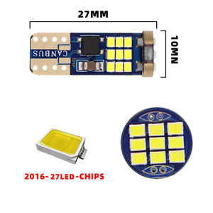 Nouvelle ampoule LED auto DC12V 24V W5W Canbus, lampe intérieure LED pour véhicule, lampe de position LED pour voiture, accessoires de véhicule - Product Image 6