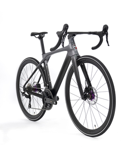 Bicicleta de Carretera de Carreras T10pro-2rd Ultra Ligera de 24 Velocidades, Fabricada en Fibra de Carbono, con Frenos de Disco Hidráulicos, Ruedas de 50MM 700C, T10pro -2rd Ultra - Product Image 5