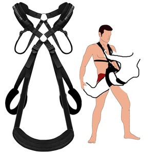 Adjustable BDSM <strong>Bondage</strong> Kit with Handcuffs Shoulder/Waist Support Leg Splitter Belt-Sexual Assistance Belt - Product Image 1