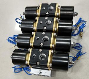 วาล์วควบคุมลมแบบใหม่ของแท้จากหนิงโป ประเทศจีน ปี 2021 รุ่น Pilot Type Manifold Valves วาล์วโซลินอยด์ระบบกันสะเทือนแบบลม ขนาด 1/4 3/8 อลูมิเนียม Accuair Ride - Product Image 6