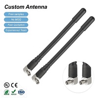 Antena 4G LTE Kustom 3dBi Mini Eksternal TS9 Kompatibel dengan Router MiFi Hotspot Seluler 4G LTE
