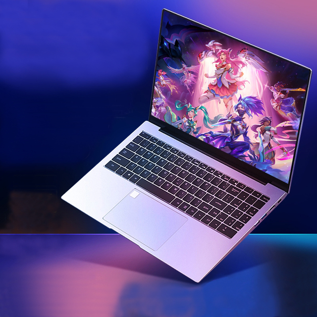 New Intel Original 15.6 Inch Super Notebook Computer Game Ultra-thin Laptop with RAM 8GB SSD 128GB 256GB Netbooks