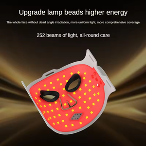 Nuevo producto 2026 máscara facial de belleza <span class=keywords><strong>Led</strong></span> 4 <span class=keywords><strong>colores</strong></span> máscara facial <span class=keywords><strong>Led</strong></span> inalámbrica máscara de terapia de luz roja con controlador magnético - Product Image 4