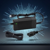 Chargeur de batterie au lithium ternaire 29,4V4A / Certifié CE/FCC/UKCA / Chargeur universel DC pour fauteuil roulant électrique et scooter