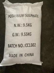 Sulfato de Potasio <span class=keywords><strong>K2SO4</strong></span> de Grado Industrial y Agrícola, Venta al Por Mayor - Product Image 1