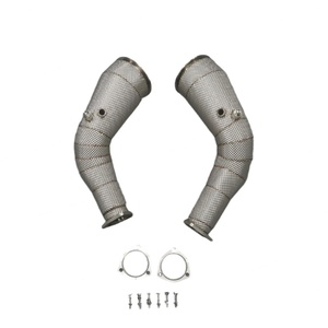 Exhaust Pipe Downspout with Heat Insulation Is Suitable for Audi RS6 RS7 C8 2021-2024 - Product Image 1