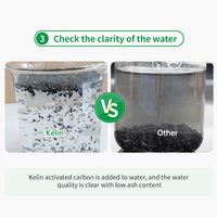 Charbon actif cylindrique à base de charbon actif Purification de l'eau